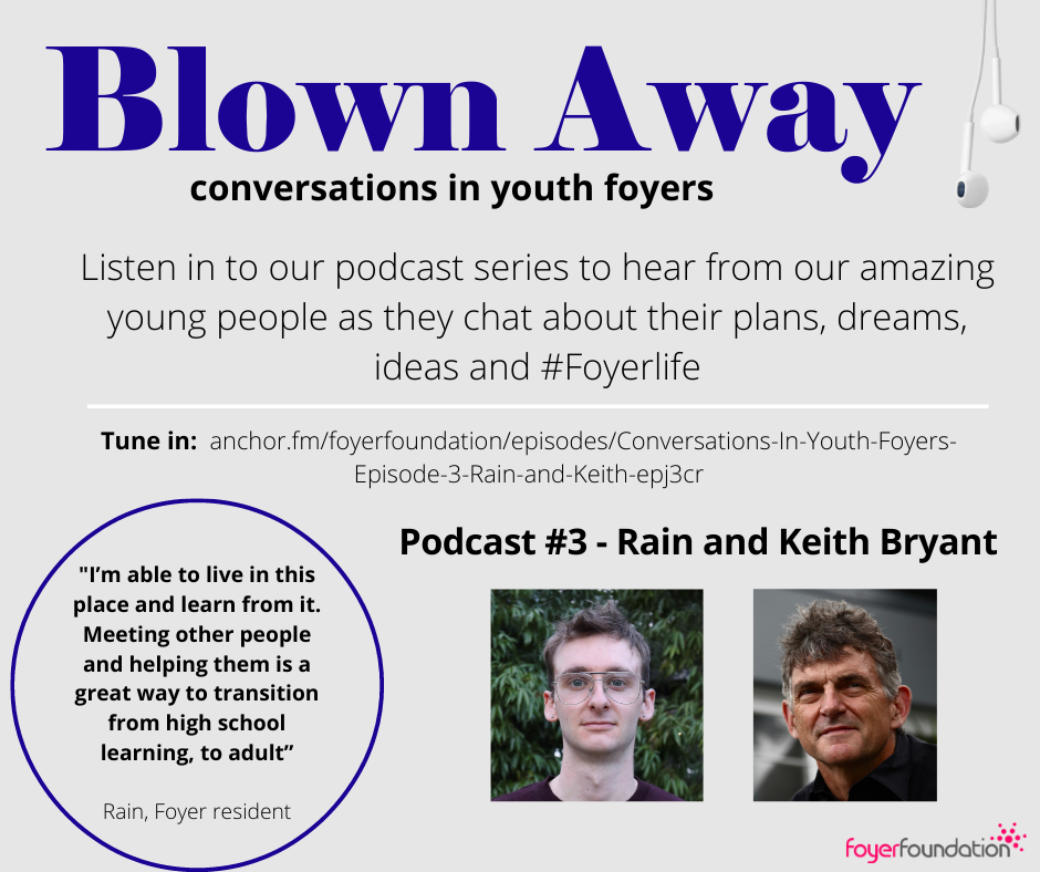 A Conversation With Foyer Resident Rain And Foyer Chair Keith Bryant