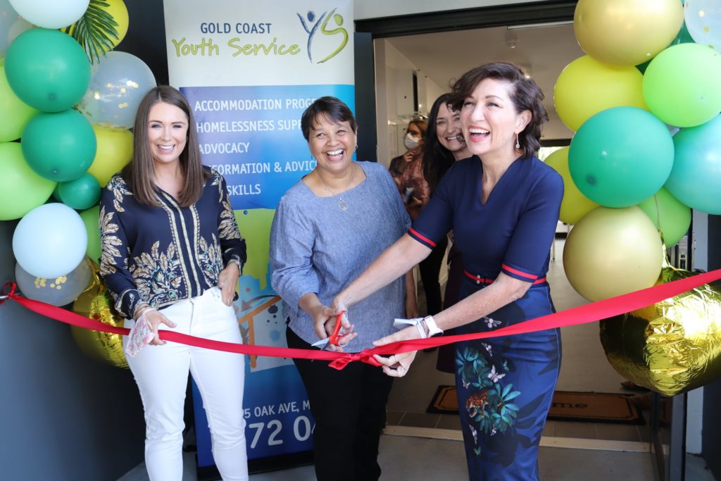 Foyer Gold Coast officially opened by MP's Leeanne Enoch and Meghan Scanlon